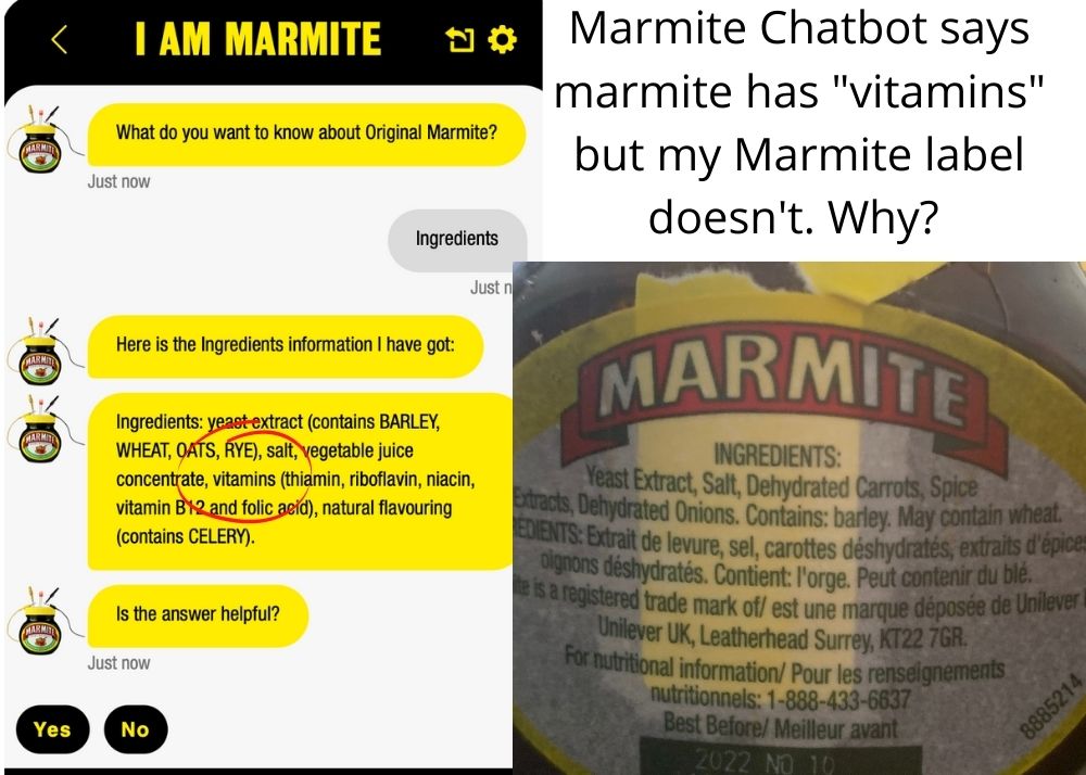 Does marmite have added folic acid? We've got conflicting information here.