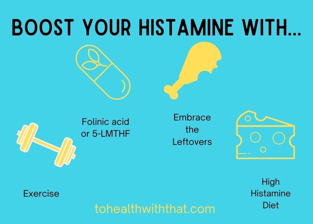 histamine too low, low histamine, boost histamine naturally, low histamine symptoms