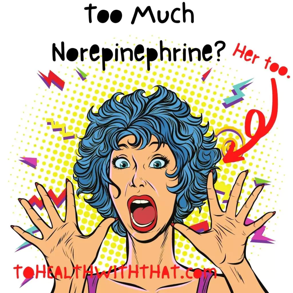 The MTHFR gene and norepinephrine are closely related