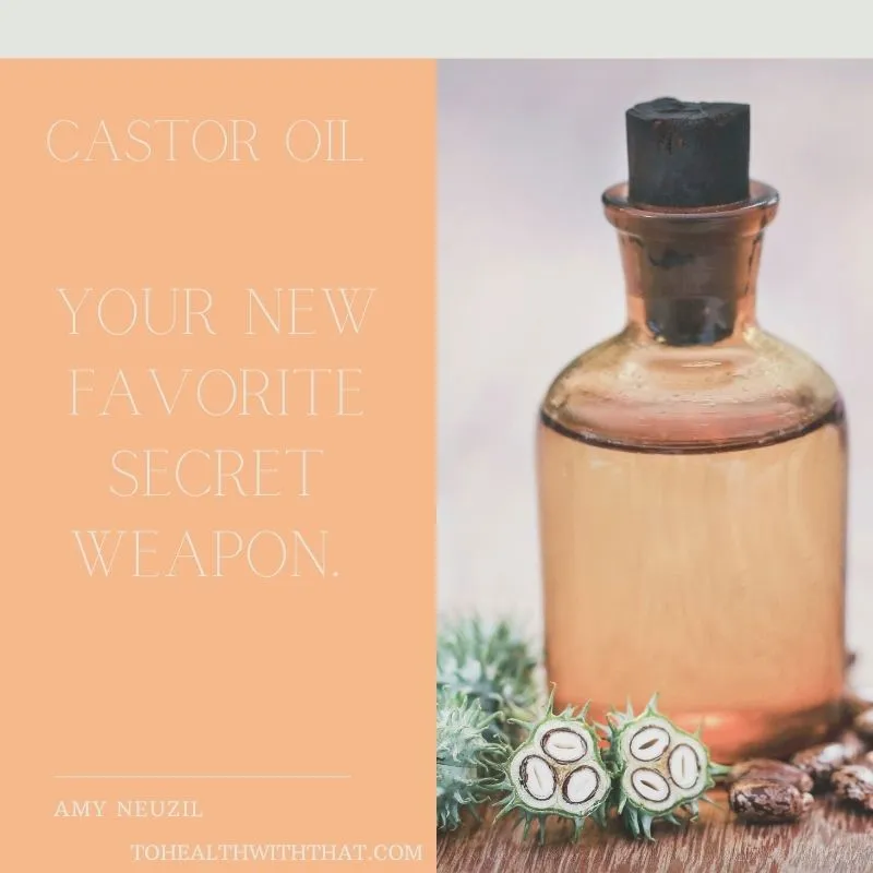 Castor oil for MTHFR is the secret weapon. Castor oil for gentle detox