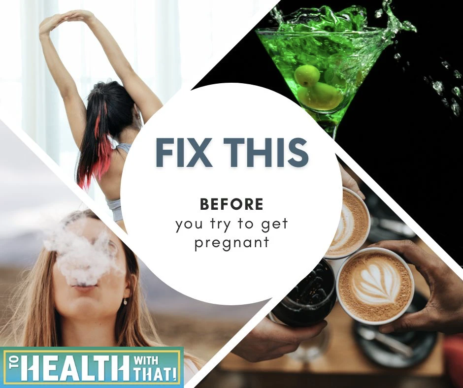 lifestyle matters for pregnancy, bad habits and pregnancy, lifestyle and fertility