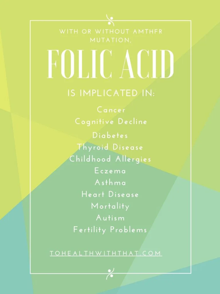 Folic acid is toxic-There are toxic effects associated with folic acid