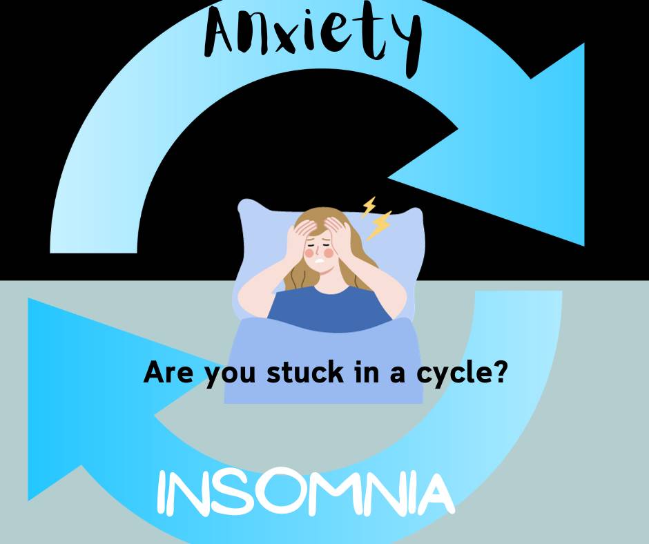 sleep anxiety is the nightmare cycle of anxiety leading to insomnia leading to anxiety